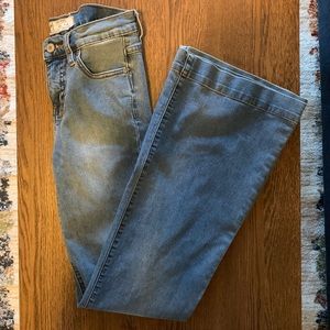 Free people bellbottom flare jeans